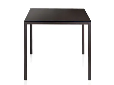 EDWARD - Square steel table _ ALMA DESIGN